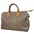 Borsa Louis Vuitton Monogram Speedy 30 Marrone