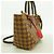 Louis Vuitton Damier Caissa Tote MM Fuschia Damier ebene - vista 2