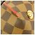 Louis Vuitton Damier Caissa Tote MM Fuschia Damier ebene - vista 6