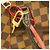 Louis Vuitton Damier Caissa Tote MM Fuschia Damier ebene - vista 7
