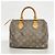 Borsa Louis Vuitton Monogram Speedy 25 Marrone - vista 10