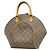 Louis Vuitton Monogram Ellipse MM Handbag Brown