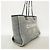 Chanel Deauville Canvas Chain Tote Bag Blau - Ansicht 2
