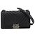 Borsa a tracolla Chanel Boy 25 con catena Nero