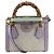 Borsa Gucci Diana Small Collaborazione HOSOO Porpora