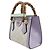 Borsa Gucci Diana Small Collaborazione HOSOO Porpora - vista 2