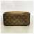 Borsa a tracolla Louis Vuitton Monogram Looping MM Marrone - vista 3