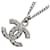 Collana Chanel Argento con Strass