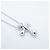 Collana Croce Small in Platino 950 Tiffany & Co. - vista 2