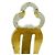 Boucles d'oreilles clips Chanel plaquées or Doré - vue 6