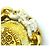 Boucles d'oreilles clips Chanel plaquées or Doré - vue 7