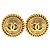 Orecchini Chanel Coco Mark placcati in oro D'oro