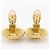 Orecchini Chanel Coco Mark placcati in oro D'oro - vista 4