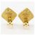 Orecchini Chanel Coco Mark placcati in oro D'oro - vista 4