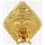 Orecchini Chanel Coco Mark placcati in oro D'oro - vista 8