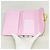 Cartera larga Louis Vuitton Tri-fold Rosa Blanco - vista 10