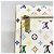 Cartera larga Louis Vuitton Tri-fold Rosa Blanco - vista 6