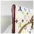 Cartera larga Louis Vuitton Tri-fold Rosa Blanco - vista 9