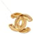Spilla Chanel Coco Mark placcata in oro D'oro - vista 3