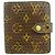 Portafoglio Compact Zip Monogram Perforato Louis Vuitton Marrone Fuschia