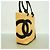 Chanel Cambon Tote Bag aus Lammleder Schwarz Beige - Ansicht 2