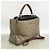 Borsa 2-Way Chanel Portobello in pelle e tweed Marrone - vista 2