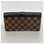Louis Vuitton Damier Portefeuille Clapton Long Wallet Nero Damier ebene - vista 10