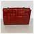 Borsa a tracolla Chanel in pelle verniciata rossa Rosso - vista 11