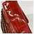 Borsa a tracolla Chanel in pelle verniciata rossa Rosso - vista 6