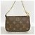 Louis Vuitton Monogram Trunk & Lock Mini Pochette Accessoires Marrone - vista 6