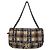 Borsa a tracolla Chanel in nylon Rosa Beige Blu navy