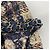 Borsa a tracolla Chanel in nylon Rosa Beige Blu navy - vista 6