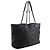 Borsa Tote Chanel in pelle di vitello martellata nera Nero - vista 3