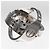 Anello Cartier Astro Love Bianco - vista 8