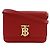 Borsa a tracolla Burberry Small Grainy TB Rosso