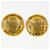 Orecchini Chanel Coco Mark Matelasse D'oro - vista 3