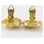 Orecchini Chanel Coco Mark Matelasse D'oro - vista 4