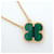 Van Cleef & Arpels Alhambra Necklace Green  - view 2