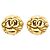 Timeless Orecchini a clip Chanel placcati oro D'oro