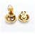 Timeless Orecchini a clip Chanel placcati oro D'oro - vista 3