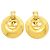 Orecchini a clip Chanel Gold D'oro