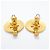 Orecchini a clip Chanel Gold D'oro - vista 10