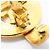 Orecchini a clip Chanel Gold D'oro - vista 6