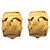 Orecchini a clip Chanel placcati oro D'oro