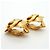 Orecchini a clip Chanel placcati oro D'oro - vista 2