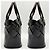 Saco Tote Prada em couro preto - vista 5