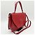 Borsa a tracolla 2-Way Fendi Janus Rosso - vista 4