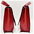 Borsa a tracolla 2-Way Fendi Janus Rosso - vista 6