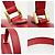 Borsa a tracolla 2-Way Fendi Janus Rosso - vista 8