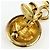 Timeless Orecchini Chanel Gold Coco Mark Swing D'oro - vista 7